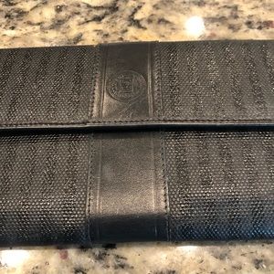 Fendi black wallet with serial number